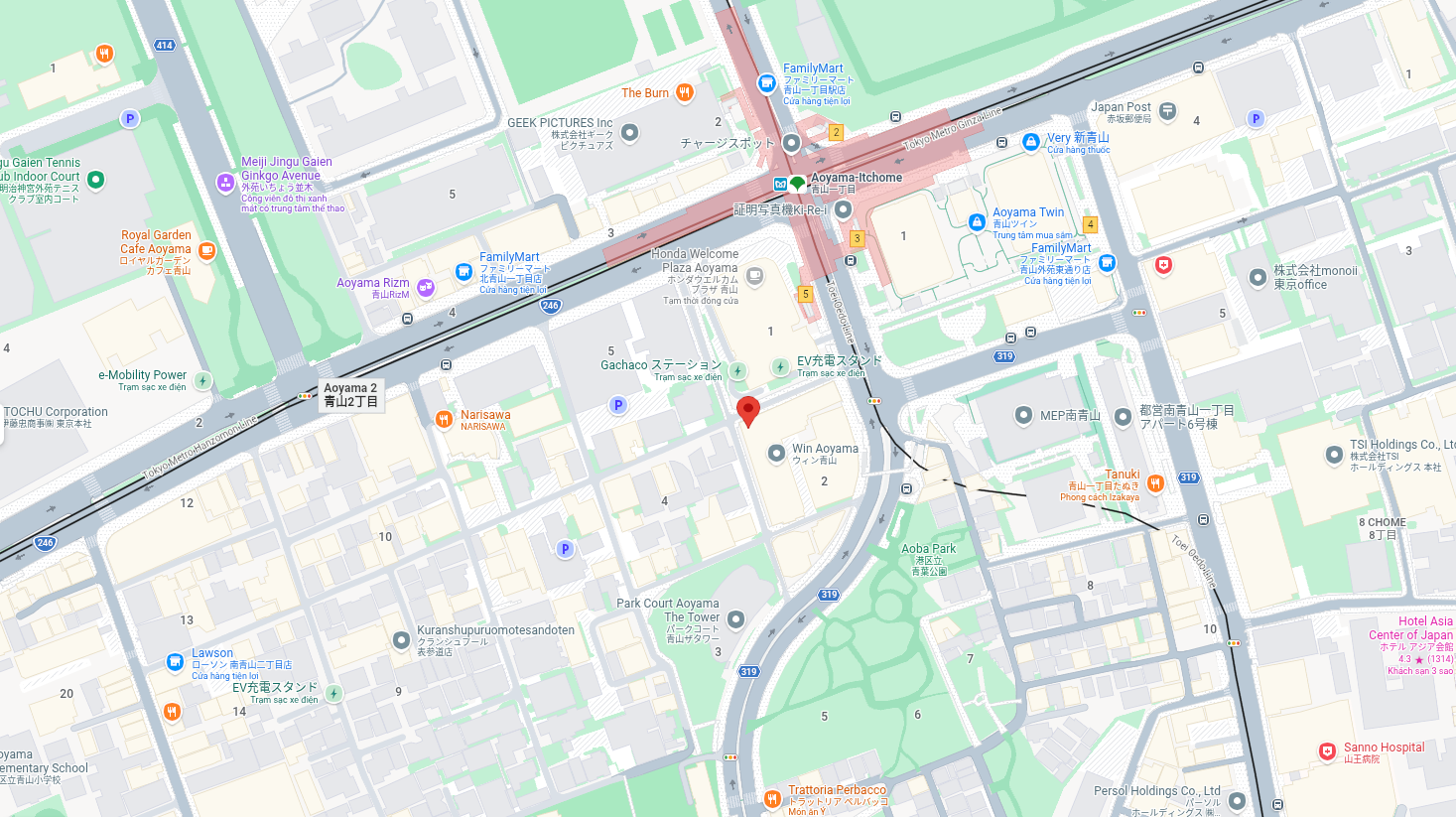 Google Map 埋め込み